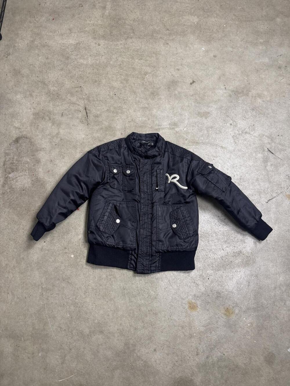 Vintage Rocawear Puffer Bomber Jacket Kids Size 5-6